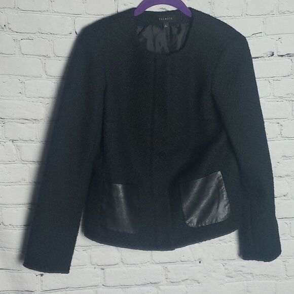 Talbots Black Jacket - Picture 1 of 6